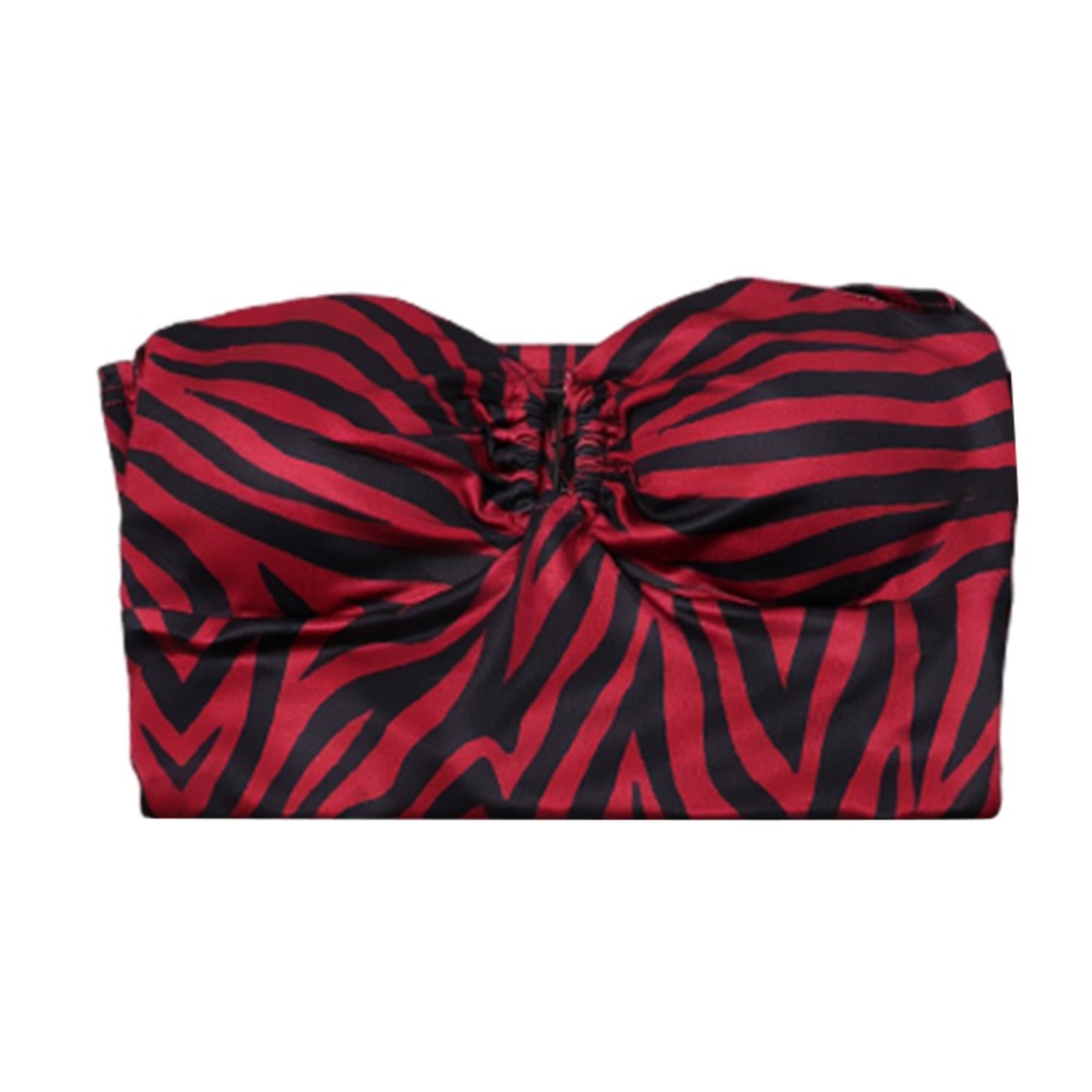 Maxi Dress Halter - Disfraz de Nikki, top rojo con