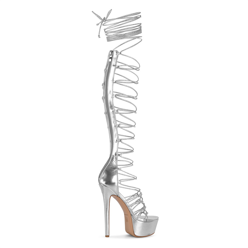 Sandalias de gladiador con pla - Sandal Strappy Heeled reseña y precio