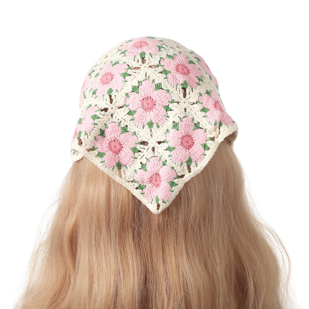 Pañuelo triangular de flores t - Headband Summer Knit reseña y precio