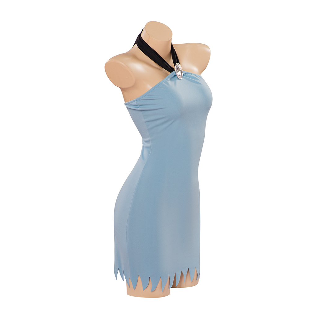 Disfraz de Betty Rubble para m - Maxi Dress Halter reseña y precio